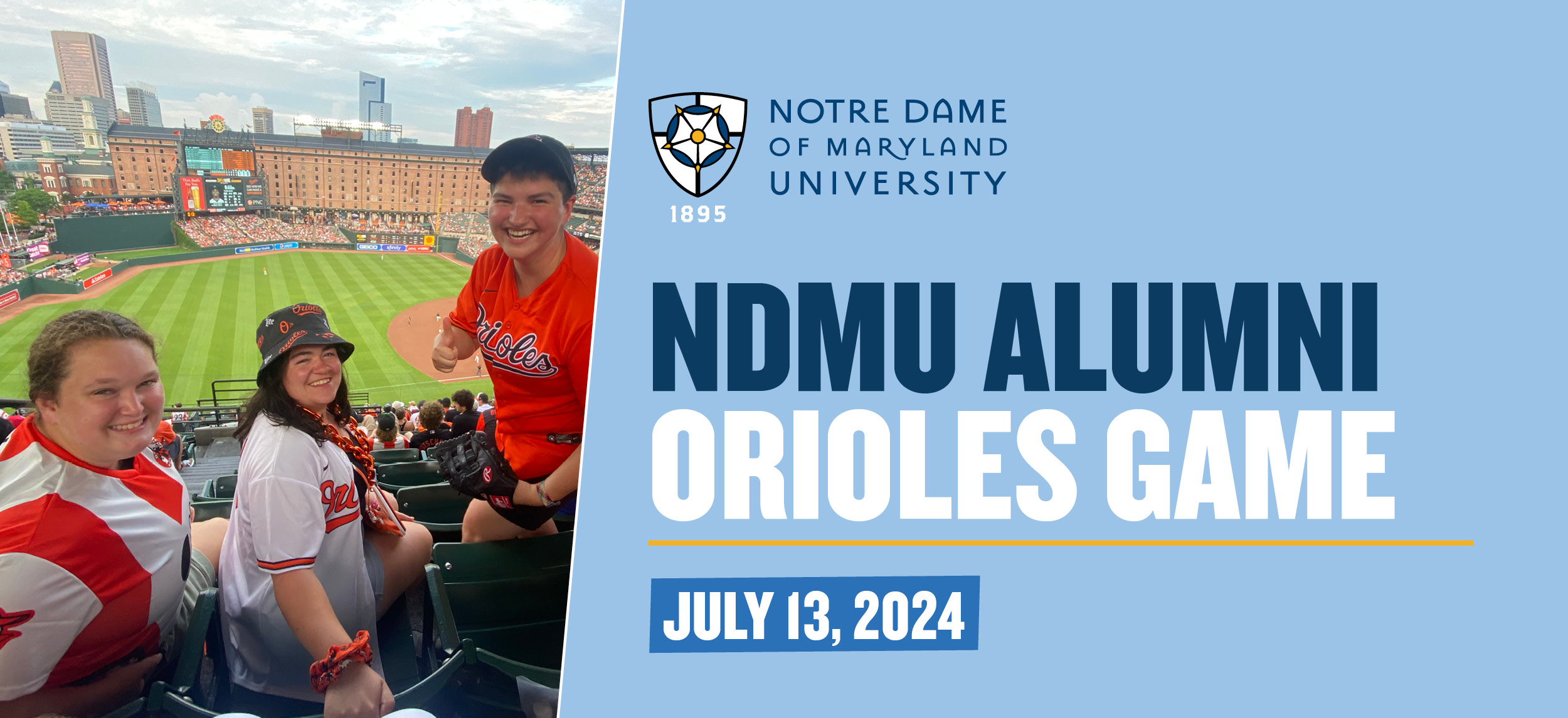 NDMU Alumni Orioles Game July 13
