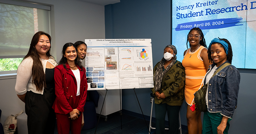 Students at Research Day