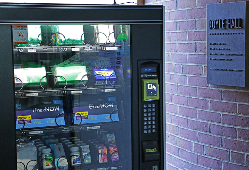 New university contract brings updated vending machines to campus buildings