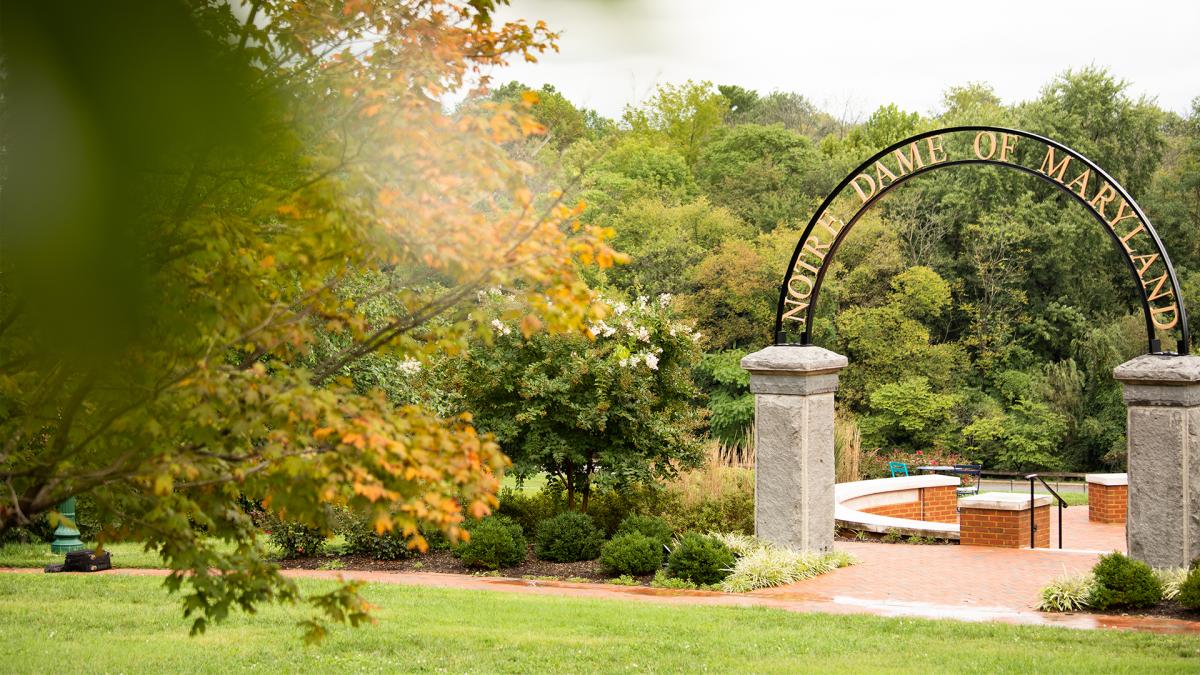 NDMu arch on campus