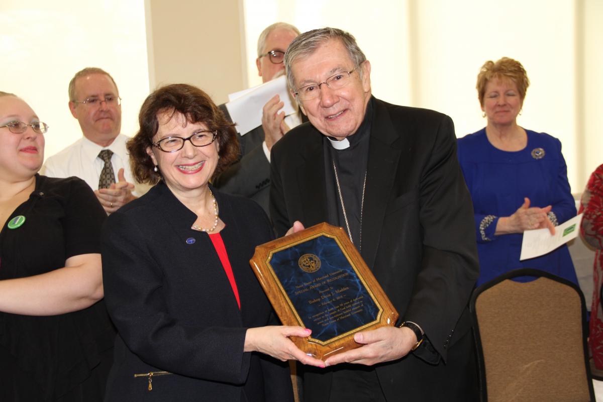 Bishop Madden at ND Day