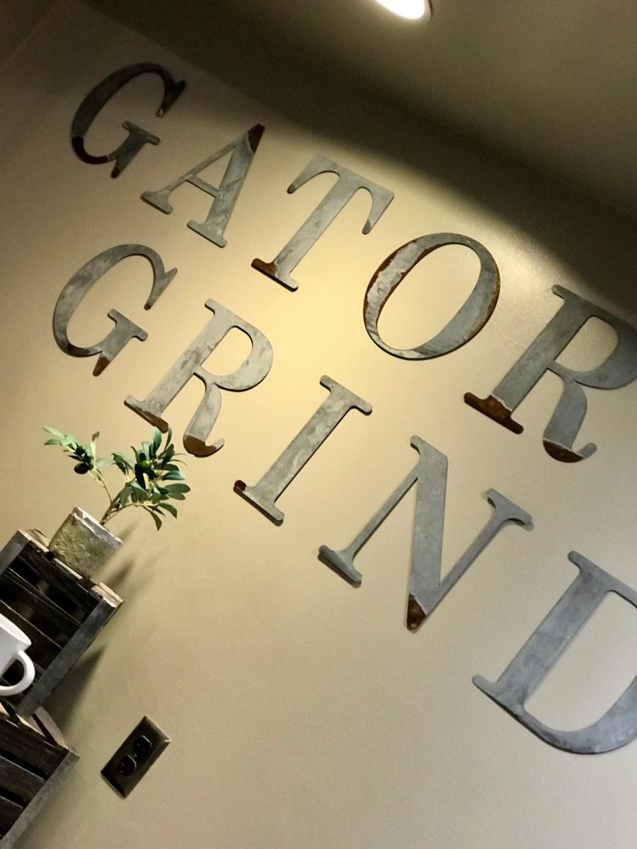 Gator Grind sign