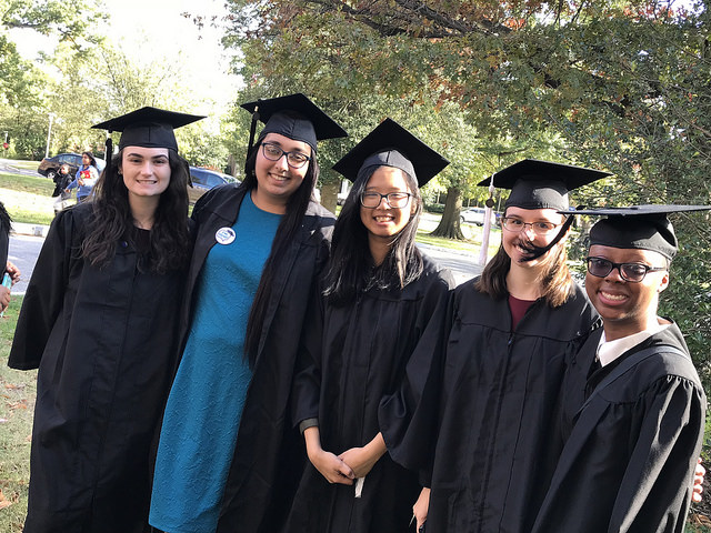 honors convocation group picture