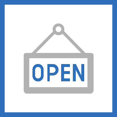 Open Sign Icon