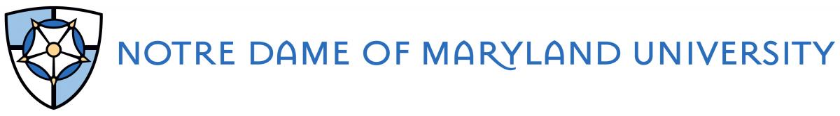 NDMU horizontal logo color