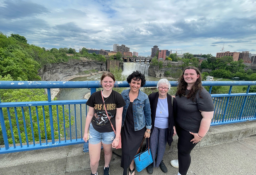 The group in Rochester