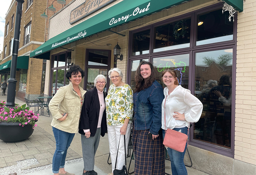 The group in Chicago