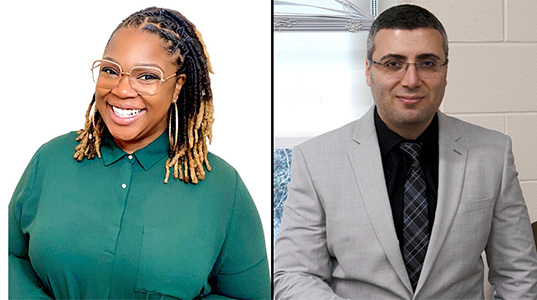 Alyssia Dyett and Ahmed Eid