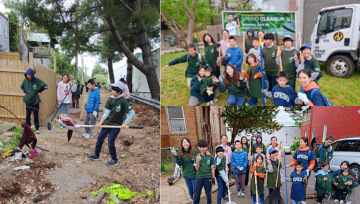Students Clean up