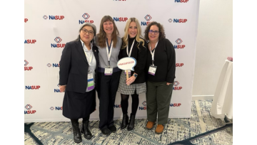 Professors and student presented