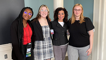 Students at the Macksey Symposium