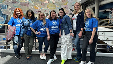 SOE members at the Baltimore aquarium