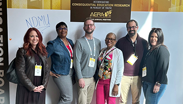 SOE members at the 2023 American Educational Research Association conference
