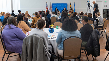 WLIB panel attendees