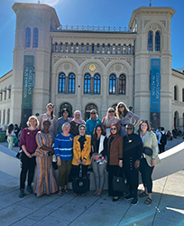 Zeina Al-Zaiim with her hybrid fellowship cohort in Norway