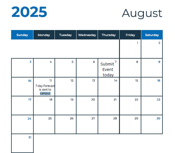 calendar