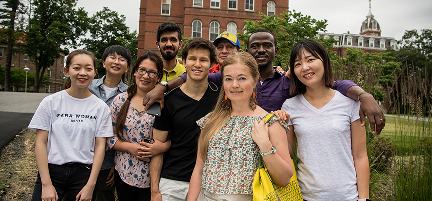 english institute students