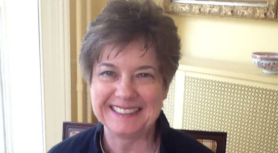 Janice Davis in Noyes House Living Room