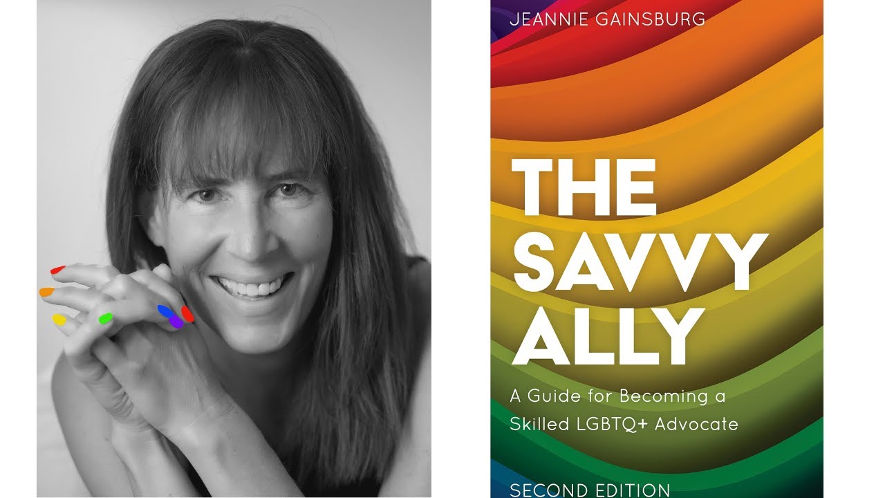 Jeannie Gainsburg and book cover