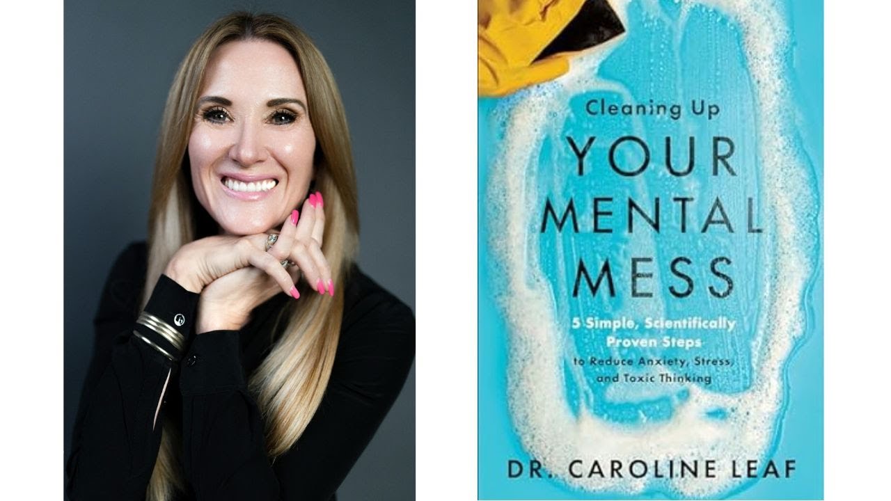 Caroline Leaf and book cover
