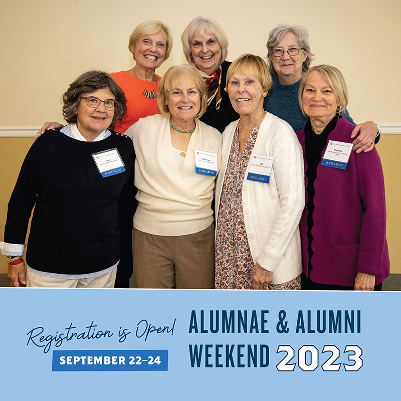 Alumnae and Alumni Weekend graphic