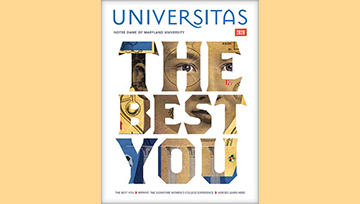 The Best You written on the cover of Universitas