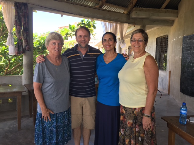 Sr. Sharon in Haiti with teachers