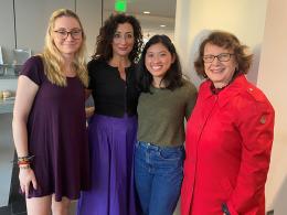 English Department Hosts English Tea, Sigma Tau Delta Induction Ceremony, and Damozel Launch