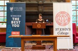 Ceremonial Agreement Signing - NDMU and St. John’s College Partner to Address Teacher Shortage