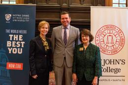 Ceremonial Agreement Signing - NDMU and St. John’s College Partner to Address Teacher Shortage