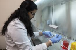 NDMU Students Conduct Research in Bunting Hall Lab