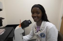NDMU Students Conduct Research in Bunting Hall Lab