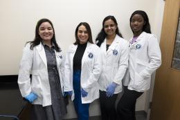 NDMU Students Conduct Research in Bunting Hall Lab