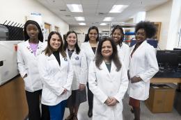 NDMU Students Conduct Research in Bunting Hall Lab