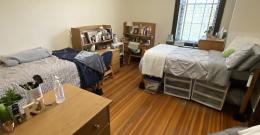 Double Dorm Room with Bathroom