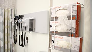 Medical equipment located in the University Academic Building