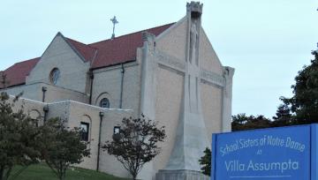 villa asumpta building home of school sisters of notre dame in baltimore, md.