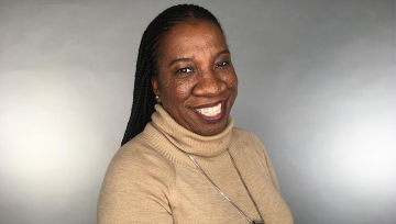 Tarana Burke #MeToo Movement Creator Head shot of Tarana Burke