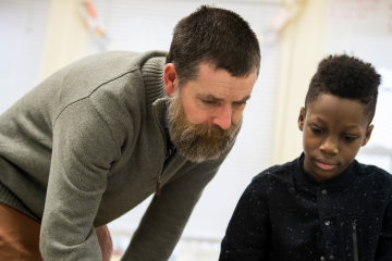 Teacher teaching