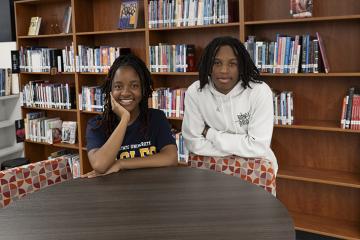 Woodlawn HS students