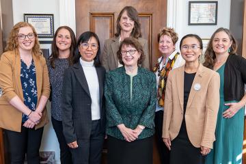 Visiting Thai faculty members meet with NDMU administrators