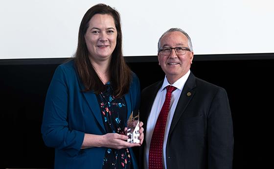 Dr. Amie Hall and Dr. Matthew Shimoda