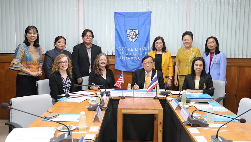 NDMU and PBRI representatives in Bangkok