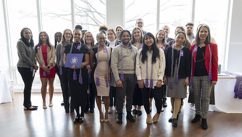 New Inductees to NDMU's Mu Eta Chapter of Sigma