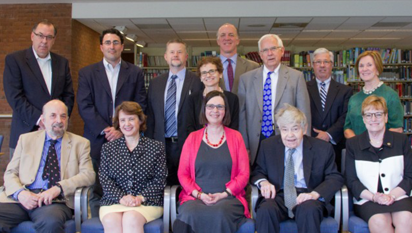 Group photo of university administrators