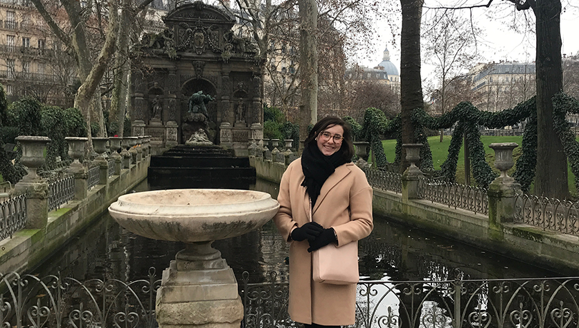 M Sheedy at Luxembourg Gardens