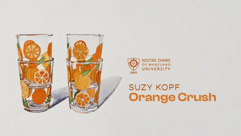 A promotional image of the Orange Crush exhibit