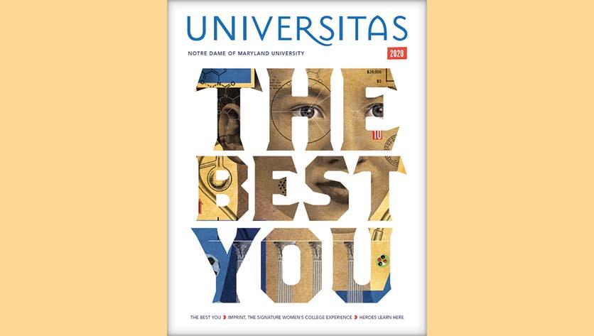 The Best You written on the cover of Universitas
