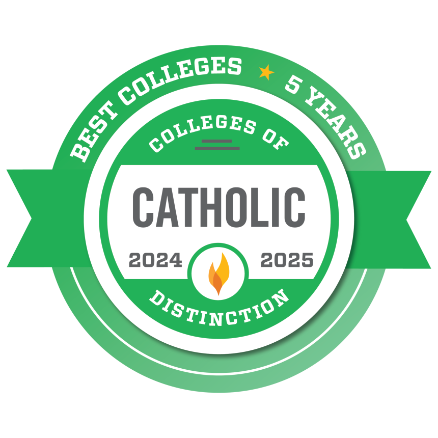 5 Years Catholic Award Distinction