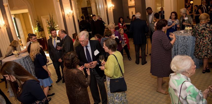 View room at 2018 President's Reception